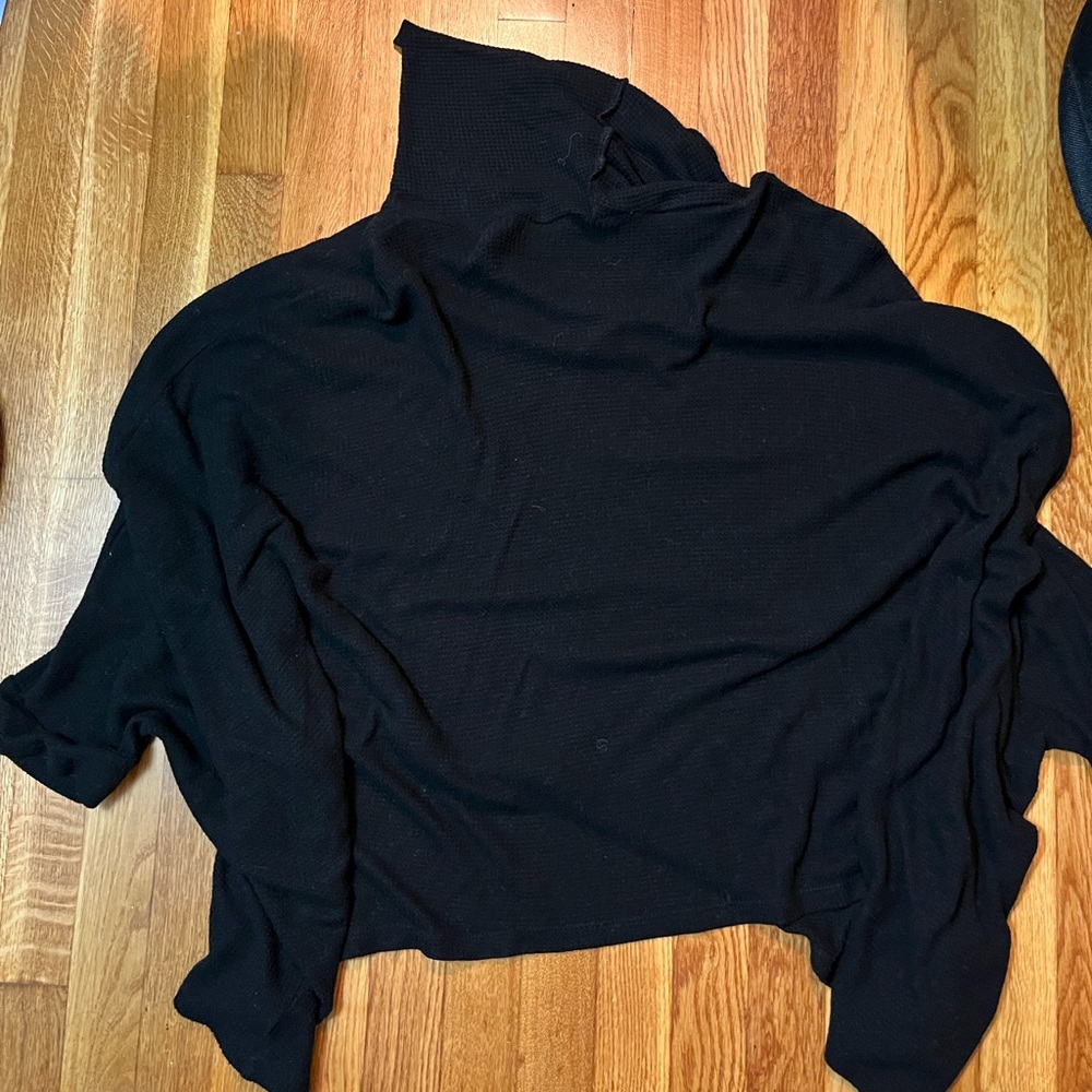 Very Flowy Sweater Poncho